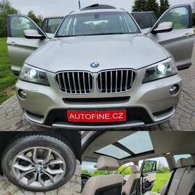 BMW X3 2,0 xDRIVE 2,0d DPH , PO ROZVODECH, PANORAMA, ALU - 3