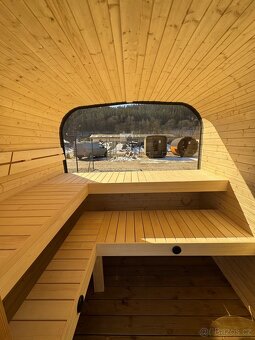 Zahradní 3M Cube sauna s terasou - 3