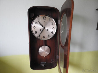 Pendlovky nástěné hodiny Kinzle Chomutov Art deco - 3