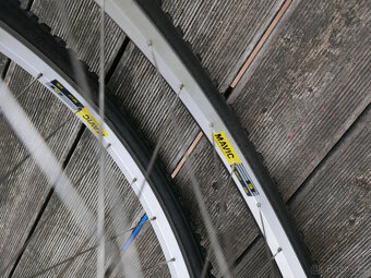 Zapletená kola Shimano LX M563-5 / Mavic 236 MTB retro - 3
