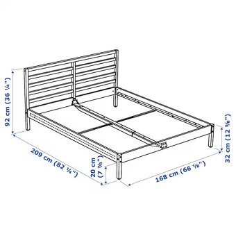 Ložnice IKEA TARVA - 3
