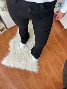 BERSHKA FLARE NOVÉ DÁMSKÉ DŽÍNY DO ZVONU, VYSOKÝ PAS - 3