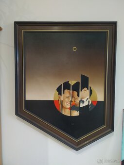 Zdeněk Jiroušek - Souboj noci a dne - obraz - 3