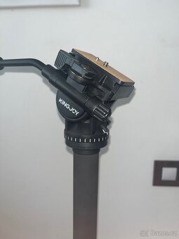 Monopod Kingjoy s fluidní videohlavou - 3