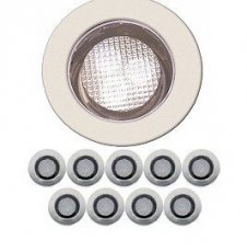 LED bodové osvětlení 10x do stropu/sádrokartonu - 3