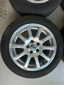 ALU kola Ronal 5x100 s letními pneumatikami 195/55 R15 - 3