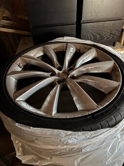 Prodám 4 hliníková kola x 22” Tesla Model X Turbine - 3