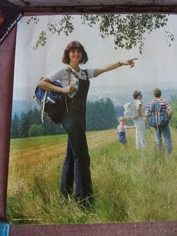 2x RETRO PLAKÁT - REKLAMA + VĚCI cca. 70. léta - 3