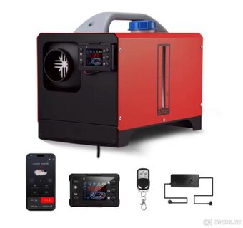 Naftové topení s LCD, DO, Bluetooth 8kW 12/24/220V CZ návod - 3