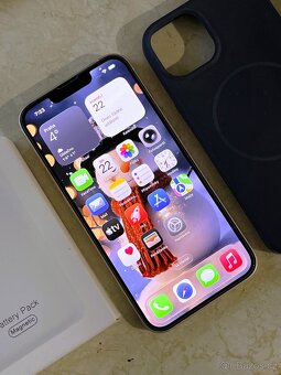 TOP STAV - Apple Iphone 13 128GB růžový baterie 100% - 3
