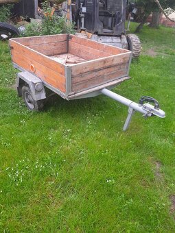 Přívěsný vozík za malotraktor,čtyřkolku - 3