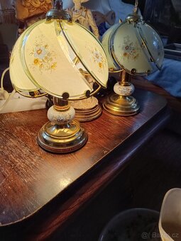 2 retro lampy na noční stolek - 3