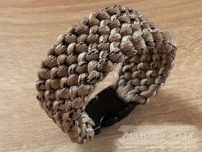 PARACORD náramek (17 cm) Desert Camo - 3