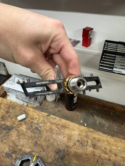 Pedály Shimano Saint - 3