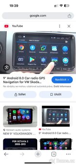 VW Škoda navigace radio. - 3
