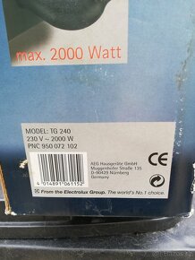 Prodám stolní gril AEG elektrolux TG 240 - 3