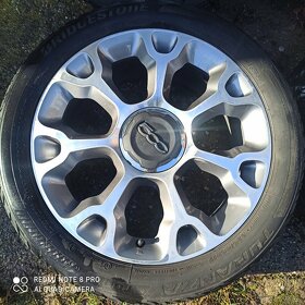 Orig.alu disky FIAT 500L 17" - 3