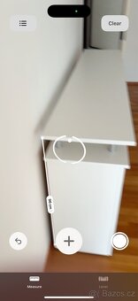 Elegantní bílá komoda 175x36x95 - 3