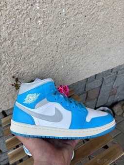 Jordan 1 mid dark powder blue - 3