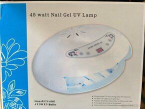 UV lamla na gelové nehty - velká - 3