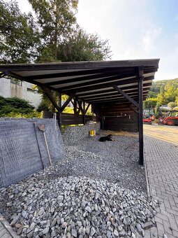 Pergola s kůlnou / bez dveří / - 3