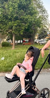 CYBEX Platinum Priam Rosegold/Sepia Black + autosedačka - 3