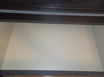 MALM Komoda se 4 zásuvkami, černohnědá, 80x100 cm - 3