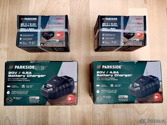 8 Ah Parkside Smart baterie + rychlo nabíječka -NOVÉ - 3