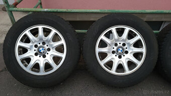 99% zimní orig. ALU kola 16" 5x120 BMW E38 - TOP - 3