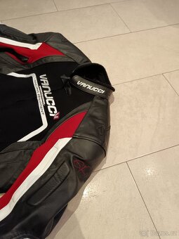 Vanucci Race-Pánská kožená moto kombinéza, dvoudílná - 3