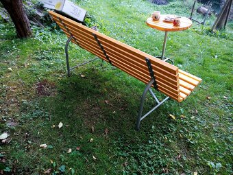 zahradní lavička - 3