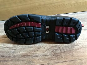 Kotníčkové kožené boty CXS vel.39 - 3