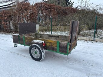 Vlek za traktor, čtyřkolku, UTV nebo auto - 3