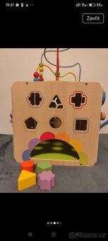 Dřevěná motorická kostka - 3