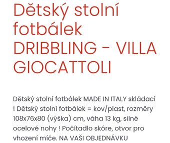 Stolní fotbálek - 3