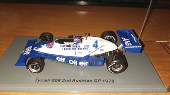 Tyrrell 008 #4 Patrick Depailler 1978 Austrian GP Spark 1:43 - 3