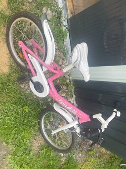 Dívčí kolo vel. 18", růžové, alu rám - 3