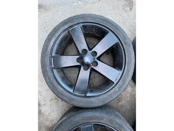 ALU disky Ford černé 5x108 R17 s letními pneu 225/45 R17 - 3