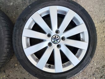 17"zimní alu sada Oslo 5x112 origo Passat B6 Touran Caddy - 3