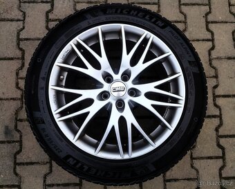 Alu kola Audi, Mercedes 5x112 R18 KRÁSNÁ SADA - 3