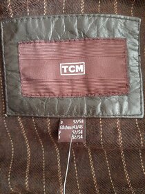 Pánská kožená bunda TCM (52/54) NENOŠENÁ. - 3