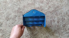 Polička na vařečky modrý smalt - 3