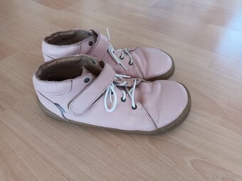 Dívčí kožené barefoot boty Pegres vel. 35 - 3