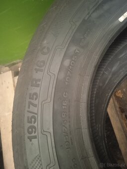 195/75R16C Continental nová 2 ks - 3