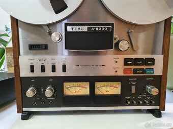 Kotoučový vintage magnetofon TEAC A-6300 -Sběratelský kousek - 3