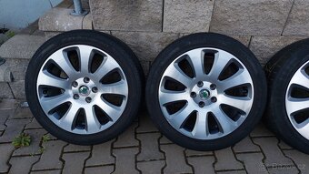Alu kola 5x112 r17 originál Škoda Octavia III - 3