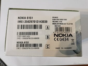 Nokia 6151 NOVÁ - 3
