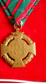 Jubilejní kříž F.J.1848-1908 č.0055 - 3