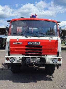 Hasičská Tatra 815 6x6 8000/voda 800l/penidlo - 3