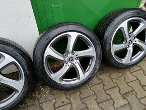 ALU kola originál Mercedes top stav a NOVÉ LETNÍ PNEU - 3